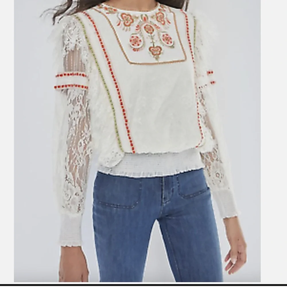 Bl-nk London Embroidered Lace Top - Picture 3 of 8